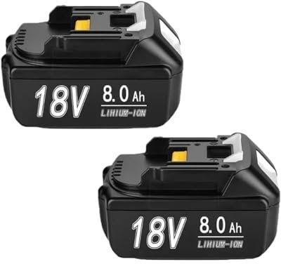 HTHOME 18 V 12,0 Ah wiederaufladbarer Werkzeugakku Kompatibel mit Makita Lithium-Ionen-Ersatz LXT BL1860B BL1860 BL1850(Pink)