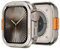 Bisikor Fundas Compatible con Apple Watch Series 10 46mm Funda, Carcasa Protectora Robusta de PC Metal con Tapa Trasera para iWatch 46mm, Titanio