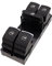 Generisch Schalter für Fensterheber an der Tür Für SEAT Altea Altea XL Ibiza V5ND959857 Power Fenster für Master Switch Control Taste(1pcs x Master Switch)