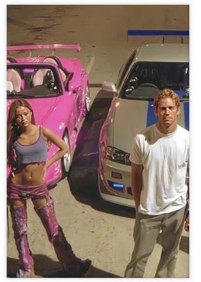 Filmposter Fast 2 Furious, Leinwandposter, Wandkunst, Dekordruck, Bild, Gemälde für Wohnzimmer, Schlafzimmer, Dekoration, 30 x 45 cm