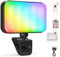 NEEWER Entry Level Version LED RGB Selfie Video Light, lumière photo de téléphone avec Clip 91 LED Compatible avec iPhone, 20 Effets CRI92 1000mAh, pour Ordinateur Portable Webcam Zoom Vidéoconférence