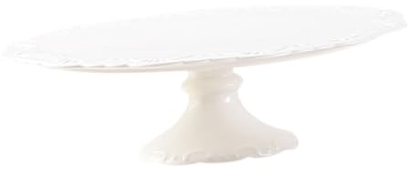 VERDANVERSE Supporto per Torta in Ceramica Piatto per Torte Alzate per Frutta Espositore per Dessert Materiale Resistente Facile da Pulire Centrotavola per Tavolo da Buffet