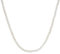 Valero Pearls Damen-Kette Hochwertige Süßwasser-Zuchtperlen in ca. 6 mm Oval weiß 90 cm - Perlenkette Halskette mit echten Perlen 340200