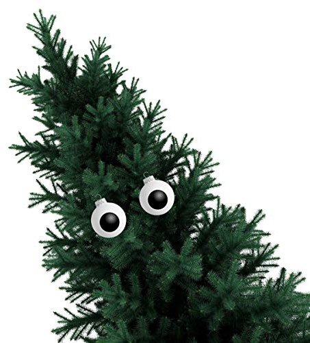 corpus delicti Christbaumschmuck (2er Set) / Weihnachtskugeln Auge aus Glas – Made in Germany (W19)