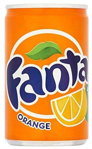 Fanta Orange Mini Can 150ml (Pack of 2)