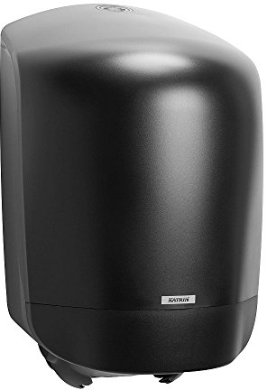 Katrin 92124 Inclusive Centerfeed Papierhandtuchspender, Mittel, Schwarz