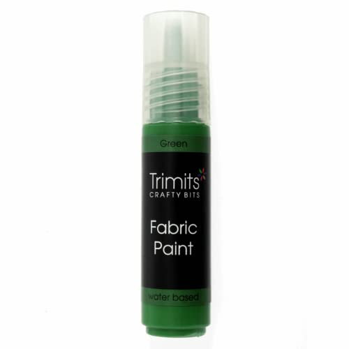 Trimits Fabric Paint Pen, Green, 20ml