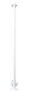 Aidapt 2 Flange Vertical Stair Rail Support Stanchions for Stair Banister Rails