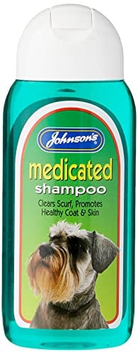 Johnsons Vet Medicated Shampoo, 200 ml Clear 1614G012
