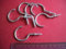 6 Large Chrome Cup Hooks Shouldered Screw 50mm 2 Inch