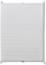 vidaXL Plisse Blind 50x150cm in Elegant White - Versatile Clamping Mount Pleated Window Shade Ideal for Multiple Room Settings