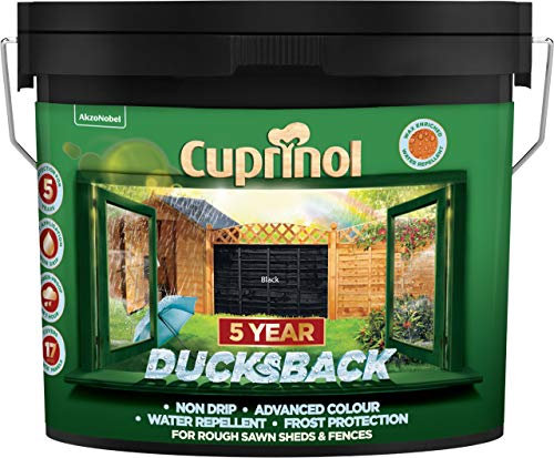 Cuprinol 5 Year Ducksback Black 9L