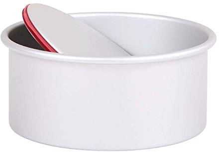 Pati-Versand 13688 Push Pan Redondo, Aluminio Fundido a presión, Plata, 18 x 9 x 18 cm