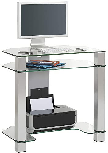 MAJA Möbel Schreib- und Computertisch, Metall Alu, One Size