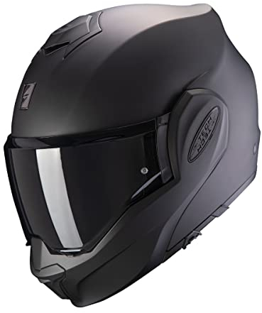 Scorpion Herren EXO-TECH SOLID Matt Black XL Motorcycle Helmets