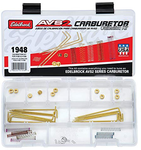 Edelbrock Calibration Kit AVS2 650 Series 1905 & 1906