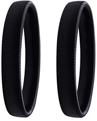 kuou 1 Pair Shirt Sleeve Holders, Metal Shirt Armbands Balck Sleeve Garters Arm Garters Shirt Garter for Men Women