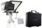 Glide Gear TMP 750 Teleprompter für Videokamera, 43,2 cm (17 Zoll), 70/30 Strahl, mit Hartschalen-Tragetasche