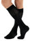 LANCETTI 6 Paia di Calze Classiche Eleganti e Lunghe per Uomo in Pregiato Cotone Filo di Scozia, Nero 42-44
