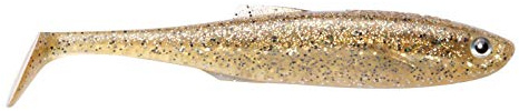 Jackson Profi Gummifisch - Zander X-Treme 10cm 5St. Farbe Super Bleak. Gummiköder Zanderangeln. Softbait Angelköder. Zanderköder