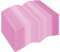 Impfpass Hülle farbig - Schutzhülle Impfausweis und Reisepass - Impfpasshülle mit Platz für Karten - Impfpass Etui für die Impfbescheinigung für Kinder Erwachsene (93 mm x 130 mm) (Pink, 10er Set)