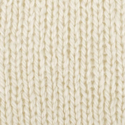 Drops Soft Tweed, 50% Wolle, 25% Alpaka, 25% Viskose, Garn zum Stricken und Häkeln, 3 oder leicht, Kammgarn, DK Gewicht (01 Off White)