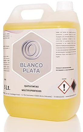 Quitatintas Blanco Plata Multisuperficies Elimina La Tinta Sin Esfuerzo. (5 Litros)