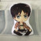 YuZong Attack on Titan Eren Jaeger/Mikasa Ackerman/Levi Ackerman 45CM Anime Plüschkissen
