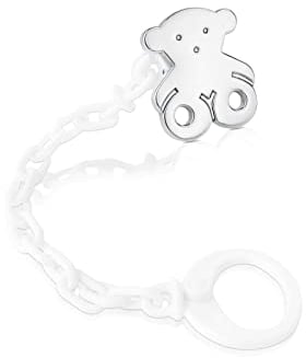 TOUS Chupetero Oso pequeño de Plata Sweet Dolls