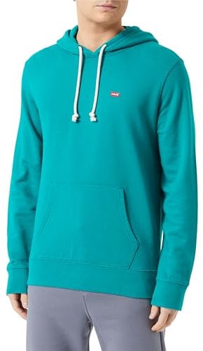 Levi's Herren New Original Sweatshirt Hoodie, Sporting Green, M