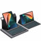 GUPENAA Étui-Clavier pour Lenovo Tab P11 5G / P11 Plus 11 '' 2021 (TB-J606F / J607 / J606L / J616F), 360 Rotatif, rétro-éclairé 7 Couleurs, Clavier détachable magnétique,Noir