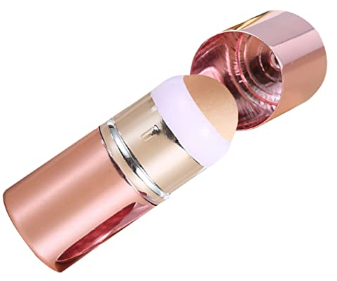 minkissy Rollender Vulkanstein Ölabsorbierender Ball Hautpflegewerkzeuge Gesichtsreinigungswerkzeuge Make-Up-Gadgets Augenroller Augenmassagewerkzeug Gesichtsmassagestab Einfaches