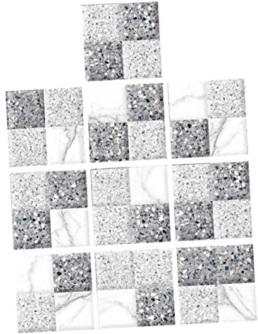 Garneck 10stücke Fliesenaufkleber Im Nordischen Stil Selbstklebend Dekorative Wandaufkleber Als Stilvolles Wandornament Für Zuhause Und Küche