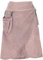 GURU SHOP Pixi Festival Boho Minirock, Natürlicher Ethno Wickelrock mit Tasche, Spitze - Altrosa, Damen, Baumwolle