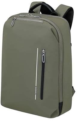 Samsoniten curso - mochila para computadora portátil 14.1 pulgadas, 37.5 cm, 14.5 L, verde (verde oliva)