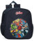 Marvel Los Vengadores Avengers To the power Mochila Guardería Negro 21x25x10 cms Poliéster 5,25L