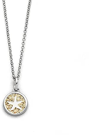DUR Schmuck Kette TRAUM 2.0 Strandsand Silber 925/- rhodiniert 45cm (K2967)
