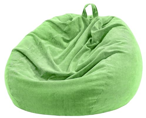 Nobildonna Sitzsackstuhl für Kinder und Erwachsene, nur Bezug (Keine Füllung) für Sofa-Stofftiere, 110 x 89 cm