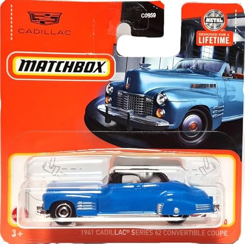 Matchbox 2024-1941 Cadillac Series 62 Covertible Coupe [Blue] blau 59/100
