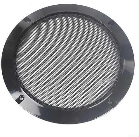 Red de rejilla de altavoz de 10 pulgadas, 2 piezas, audio de coche, protege de rasgaduras y cortes (8 pulgadas)