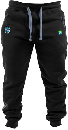 Preston Innovations Celcius Joggers Black 4XL | Match Fishing Winter Joggers | Dual Insulation for Exceptional Warmth | Elasticated Waist & Ankles | Draw Cords | YKK Zipped Pockets | Code P0200550