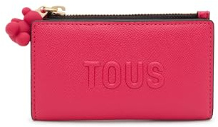 TOUS Cartera Fucsia, para Mujer, Medidas 8,5 x 14 x 2 cm, Colección Brenda