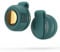 Clip On Waist & Neck Fan - Portable Bladeless Hands FreeFan, Ultra-Quiet 3-Speed Cooling Fan for Outdoor/Travel – Mini Wearable PersonalFan (Green)