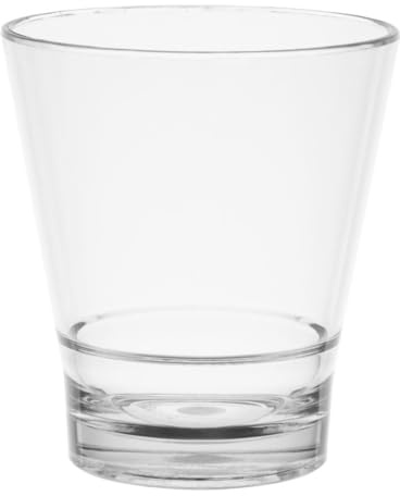Olympia Kristallon Polycarbonate Stacking Tumbler Clear 250ml, 250 ml | Supplied as a box of 6 for busy commercial venues, saving storage space with a robust stackable layout.