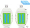 USB Prise Anti Moustique avec 100 Comprimés, Prise Moustique pour Intérieur Extérieur, Portable USB Prise Moustique Électrique pour Contrôle Moustiques (2 USB prise anti moustique + 100 comprimés)