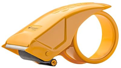 KANGARO Packbandabroller, Klebebandabroller 50-75mm, Abroller für Packband Farbmix, 1Stk.,