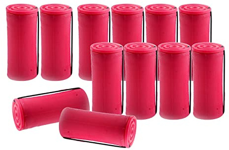 KAIYUEMAOYI Cold Wave Rollers with Included Rubber Bands for Easy Application; Permanent Wave Rollers That Require No Heating And Are Gentle on The Hair, 12Pcs 3.5cm
