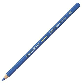 Caran D'ache Supracolor Watersoluble Pencil, Gentian Blue (3888.370)