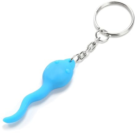 We Show Pride Sperm Shaped Keychain