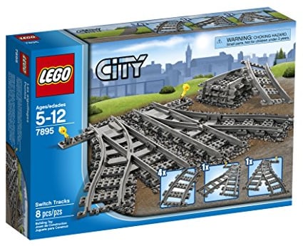 LEGO City Switch Tracks 7895 Train Toy Accessory